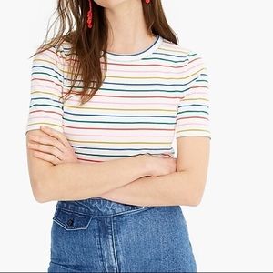 J. Crew Slim Perfect T-shirt Stripe
